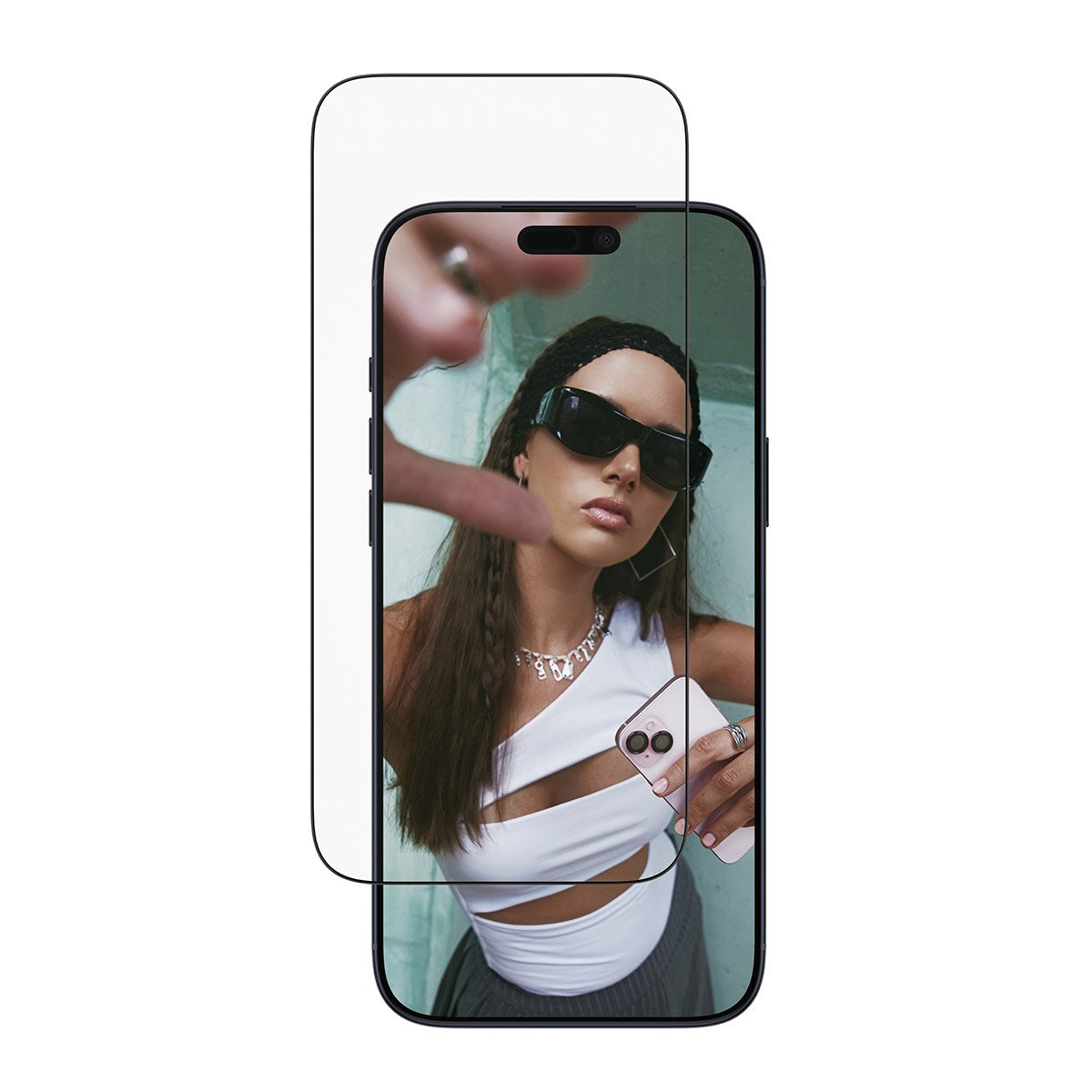 SAFE. by PanzerGlass® Displayschutz m. Schwarz Rahmen iPhone 17 Pro Max | Ultra-Wide Fit m. EasyAligner